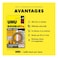 UHU Doublefix Universal Double-Sided Mounting Tape, White, 1.5m x 19mm