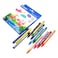 Maxi Classic Hexagonal Pencil, 12 PCS with Triangular Colour Pencil, 12 PCS and Wax Crayons, 12 PCS