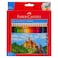 Faber-Castell Colour Pencil, 24 PCS with Drawing Book