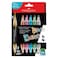 Faber-Castell Black Edition Shake and Paint Acrylic Markers, 6 PCS