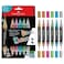 Faber-Castell Black Edition Shake &amp; Paint Marker Set, Metallic Assorted, 6 PCS