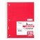 Mead 3 Subject Wide Ruled Spiral Notebook, 120 Sheet