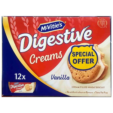 McVitie's Digestive Creams Vanilla Biscuit, 480g