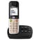 Panasonic Digital Cordless Phone KX-TGU430, Black and Silver, 2.1 inch, Bluetooth, Wi-Fi