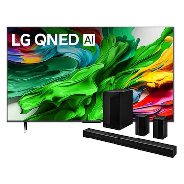 LG 65 inch QNED evo AI QNED86 MiniLED 4K 120Hz Smart TV AI Magic remote Dolby webOS25 2025 with Soundbar, S65TR