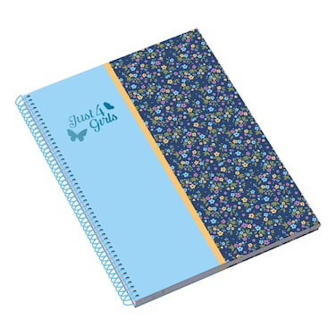 Ambar Just for Girls New Age A4 Spiral Notebook, 25 Sheet