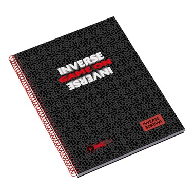 Ambar Inverse Teen A4 Hard Cover Square Notebook, 25 Sheet