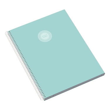 Ambar Moonflower Campus A5 Hard Cover Square Notebook, 25 Sheet