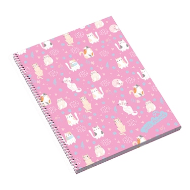 أمبار بيت فريندلي لوفلي مياو دفتر بغلاف صلب A4، 25 ورقة