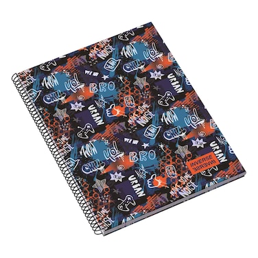 Ambar Inverse Teen A4 Spiral Notebook, 25 Sheet