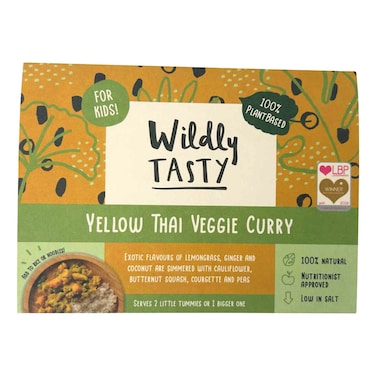 وايلدلي تايستي كاري نباتي تايلاندي أصفر لذيذ، 200 غرام