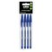 Ulmann Classic 1mm Ballpoint Pens, Blue, 4 PCS