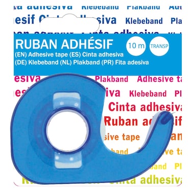 Clear Tape with Dispenser, 10m