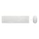 HP 650 Wireless Keyboard and Mouse Combo, White, 4000 dpi, Plunger Switch Keys