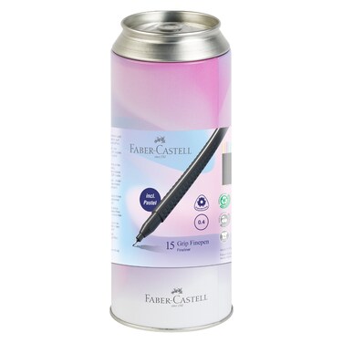 Faber-Castell Grip Finepen, 15 PCS