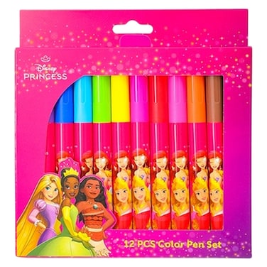 Disney Princess Coloring Pencil Set, 12 Pieces