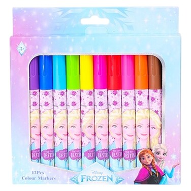 Disney Frozen Marker Set, 12 Pieces