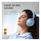 Anker Soundcore Space One Wireless Bluetooth Over-Ear Headphone, Sky Blue