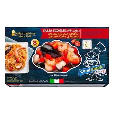 ESCA Condipresto Seafood and Shellfish in Tomato Sauce, 450g