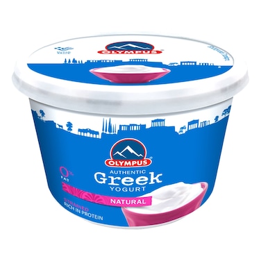 Olympus Natural 0% Fat Authentic Greek Yogurt, 500g
