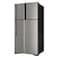 Hitachi 820L Top Mount Double Door Premium Refrigerator RV820PUK1KBSL,  10 Year Warranty on Inverter Compressor,  2 Door Fridge Brilliant Silver