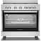 Ariston 90CM Gas Cooker, 5 Burners, Built-in Air Fryer, Fan-Assisted Oven, Self-Cleaning, Auto Ignition, Safety Valve, Cast Iron Support, Stainless Steel &ndash; ARR9GGF23129XME