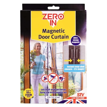 STV Zero in Magnetic Doorway Curtain