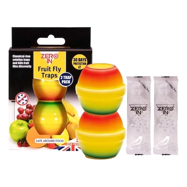 STV Zero in Fruit Fly Trap Refill, 2 PCS