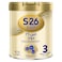 S-26 Gold 3 Stage 3, 1-3 Years Milk Powder Tin for Toddlers, 400g
