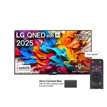 LG 65 inch QNED evo AI QNED9M MiniLED 4K 120Hz Smart TV AI Magic remote Dolby webOS25 2025