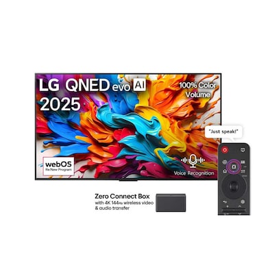 LG 65 inch QNED evo AI QNED9M MiniLED 4K 120Hz Smart TV AI Magic remote Dolby webOS25 2025