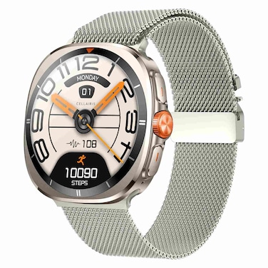 Cellairis Revo Smartwatch, Bluetooth, Silver