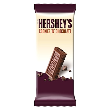 هيرشي كوكيز آند شوكليت لوح شوكولاته الحليب 90 غرام
