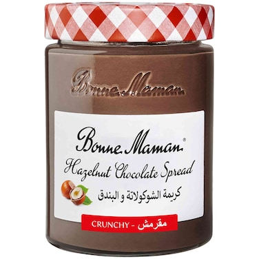 Bonne Maman Crunchy Hazelnut Chocolate Spread, 360g