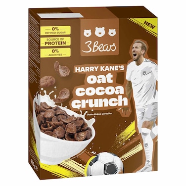 3 Bears Harry Kane's Oat Cocoa Crunch Breakfast Cereal, 250g