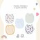Nurtur Cotton Baby Bibs Assorted Print, Pack of 5