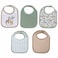 Nurtur Cotton Feeding Baby Bibs Mixed Print, Pack of 5