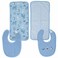 Nurtur Cotton Baby Bib and Burp Cloth Gift Set Blue, 4 Piece Set