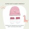 Nurtur Baby Clothing Gift Set, Pink, 4 Piece Set