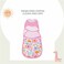 Nurtur Cotton Baby Bibs Pink Assorted Print, Pack of 5