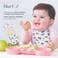 Nurtur Cotton Baby Bibs Blue Assorted Print, Pack of 5