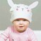 TC Bunny Baby Hat and Socks Gift Set, Pink, 2 Piece Set