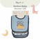 Nurtur Cotton Feeding Baby Bibs Blue Dino Print, Pack of 5