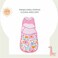 Nurtur Cotton Baby Bibs Pink Floral Print, Pack of 5