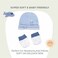 Nurtur Baby Clothing Gift Set, Blue, 4 Piece Set