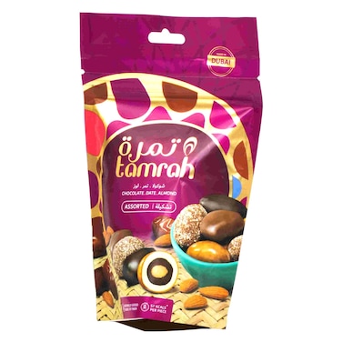 Best Assorted Chocolate Covered Date and Almond, 100g