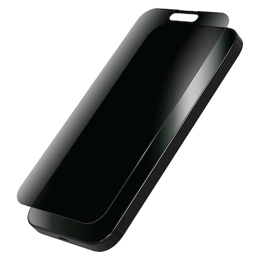 Zagg Invisible Shield Glass Elite Privacy Anti-Glare Screen Protector for Apple iPhone 16/15