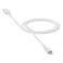 Mophie Essentials USB-C to Lightning Data Sync Charging Cable, White, 1m
