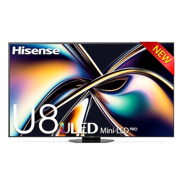 Hisense 65-Inch 4K Ultra HD, Smart Direct LED TV, 65U8Q, Black