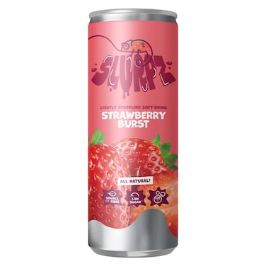 سلوربز مشروب غازي فوار بنكهة الفراولة 250 ملل